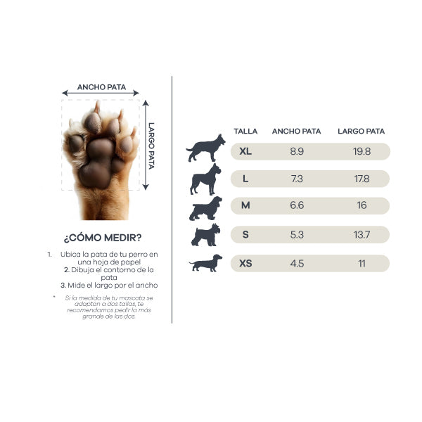 Medias para perro antideslizantes